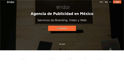 Desktop Screenshot of grupoendor.com